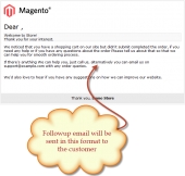 Follow Up Emails Magento Extension Feature