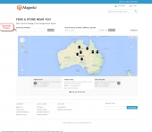 Magento Google Maps Store Locator Module Feature