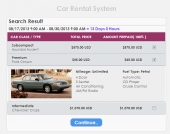  Car Rental System Feature
