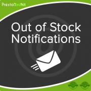 PrestaShop Out of Stock Notification Module, Shopping Carts Software