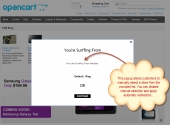 OpenCart GEO-IP Multi-Store Redirect Extension Feature
