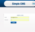 Simple CMS, Content Management