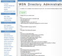 WSN Directory, Classified Ads