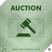 Auction Extension For Magento By FmeAddons, Shopping Carts Software