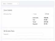 Event Ticketing System by PHPJabbers, Booking Scripts Software