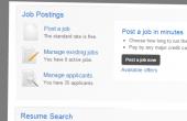 webJobs - Job board software Feature