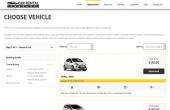Car Rental Website - VEVS.com Feature